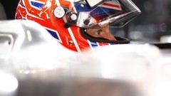 McLaren helmet formula one Jenson Button