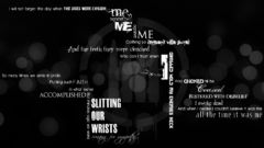 Me against monochrome logo