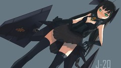 Mecha musume j-20 prototype