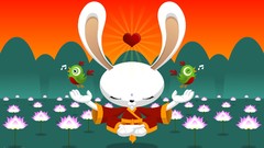 Meditation Bunnies artwork digital art