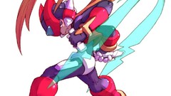 Mega man white background