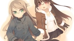 Meganekko anime girls