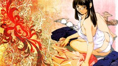 Meganekko anime girls