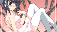 Meganekko aprons Anime