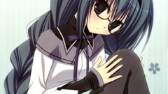 Meganekko braids akemi homura