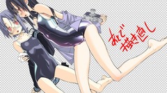 Meganekko school swimsuits Sakuya