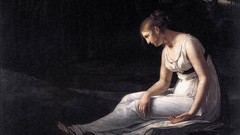 Melancholy paintings Constance Marie Charpentier
