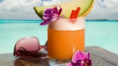 Melons clouds drinks