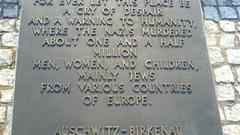 Memorial high Auschwitz birkenau