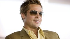 Men Actors Brad Pitt smiling