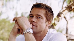 Men Actors Brad Pitt watches