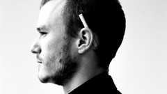 Men Actors Cigarettes Heath Ledger monochrome