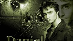 Men Actors Daniel Radcliffe monochrome Leather Jacket