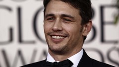 Men Actors faces smiling james franco