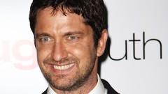 Men Actors Gerard Butler faces smiling