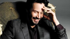 Men Actors Keanu Reeves smiling