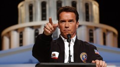 Men Actors suit arnold schwarzenegger politician