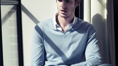 Men Actors sunlight Andrew Garfield window panes