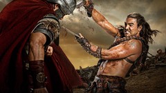 Men Actors Swords Spartacus TV series Dustin Clare Spartacus: 