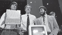Men apples Computers Steve Jobs apple inc Stephen Wozniak 
