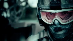 Men Army glasses helmets uniforms