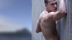 Men back Gay butt cleavage