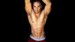 Men black background male models muscular