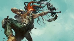 Men bows tattoos redheads artwork Archers Simple Background