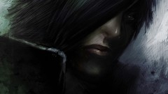 Men brunettes artwork portraits fantasy art