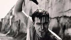 Men Celebrity Ben Affleck grayscale