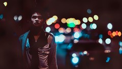 Men City Lights asians cities brunettes