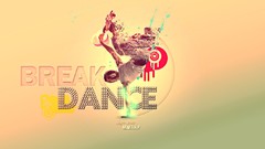 Men dancing breakdancing