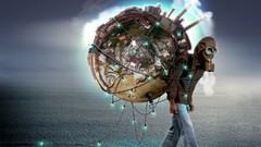 Men dead smoke Lamps masks