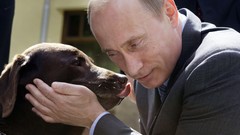 Men Dogs Russia Presidents vladimir putin Russians