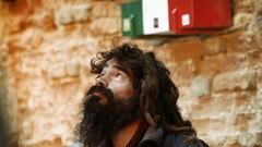 Men Europe beard brunettes Italian dreads