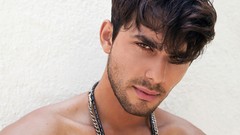 Men faces male models