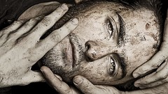 Men faces male models