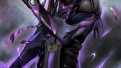 Men feathers Final Fantasy red eyes final fantasy xiii 2 purple 