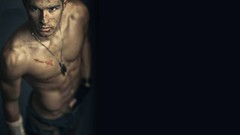 Men fighters male models muscular