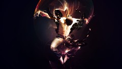 Men flexible woman digital