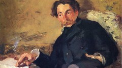 Men French paintings impressionism cigars artwork portraits 