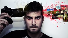 Men funny Cameras creativity Photo manipulation