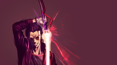 Men glasses blade Swords