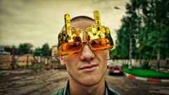 Men glasses Boys! Fuck fuck you men with glasses middle finger