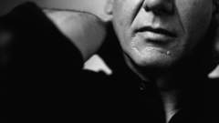 Men grayscale harrison Ford