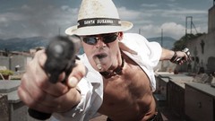 Men Guns smoke motion sunglasses cigars