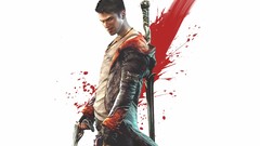 Men Guns Swords devil may cry dante artwork