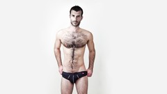 Men hairy male models muscular