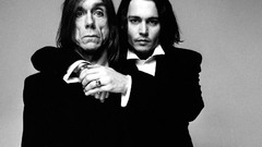 Men Johnny Depp monochrome