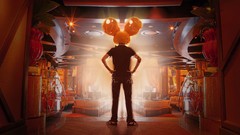 Men light bar funny deadmau5 mickey mouse